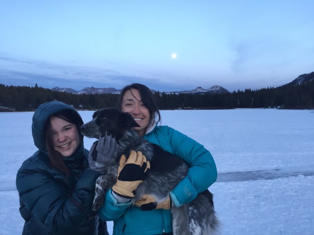 Ice lakes, full moon and smiles!
