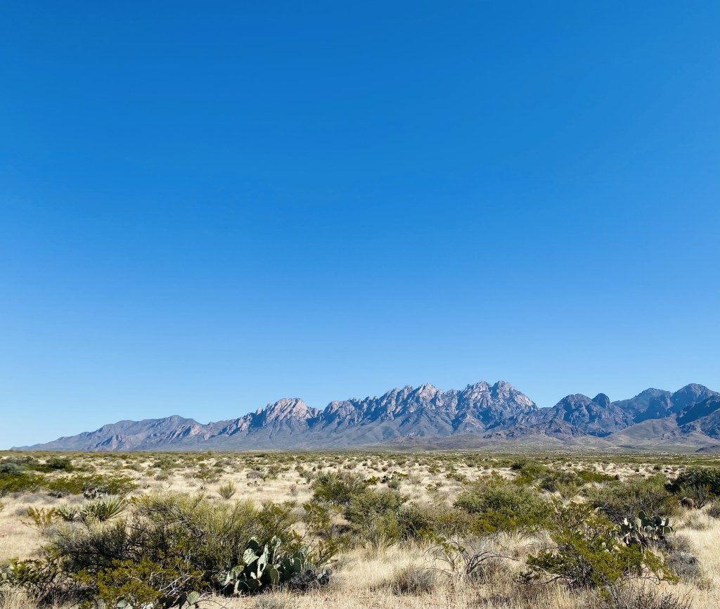 Organ Mountains, southern loop.